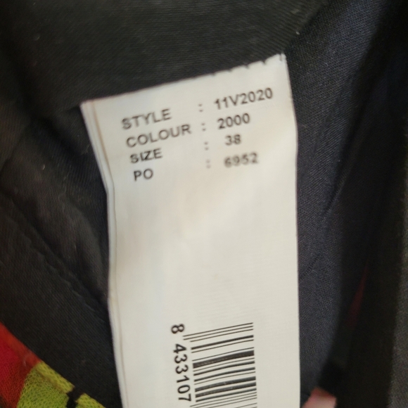 Desigual Vest Juliette Flutter Sleeve Wrap Dress Floral size 38 - Picture 8 of 11